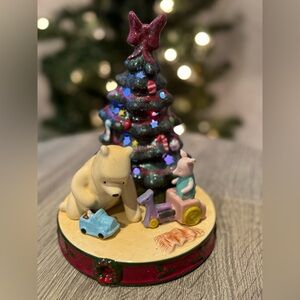 Vintage Disney Classic Pooh Holiday in the 100 Acre Wood Lighted Tree